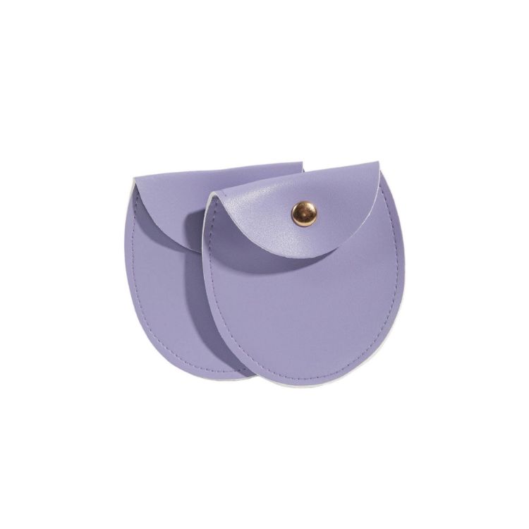 Picture of Oval PU Leather Jewellery Pouch
