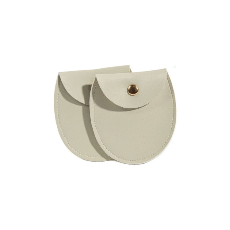 Picture of Oval PU Leather Jewellery Pouch