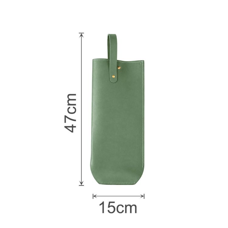 Picture of Elegant PU Leather Wine Bag
