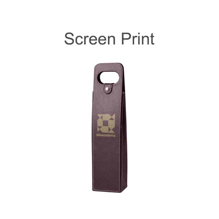Picture of Single Wine Bottle Bag
