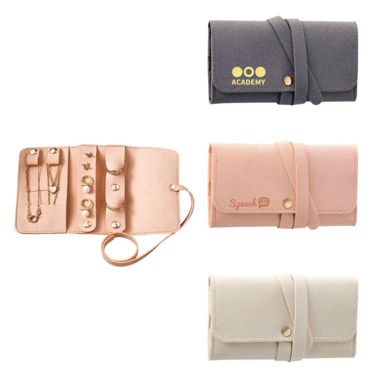 Picture of Synthetic Leather Jewellery Bag