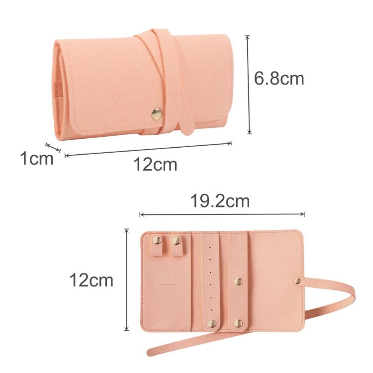 Picture of Synthetic Leather Jewellery Bag