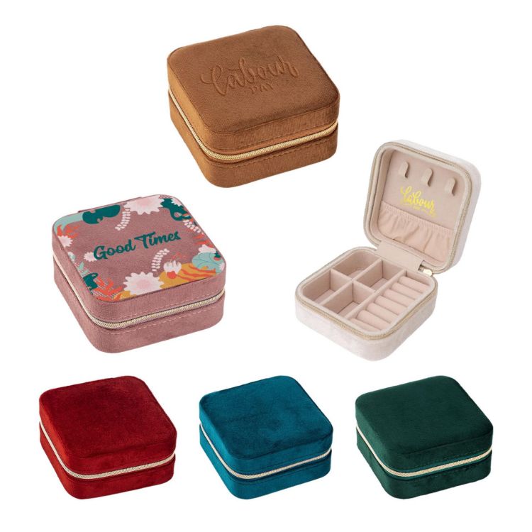 Picture of Velvet Jewellery Organizer