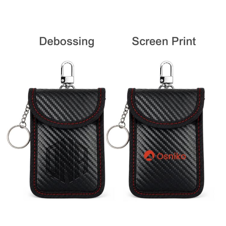 Picture of Carbon Fibre Faraday Key Pouch