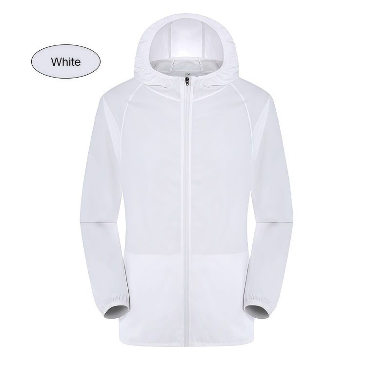 Picture of Unisex Adult 100% Polyester Jacket with Sun Protection and Hood