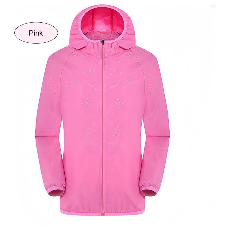 Picture of Unisex Adult 100% Polyester Jacket with Sun Protection and Hood