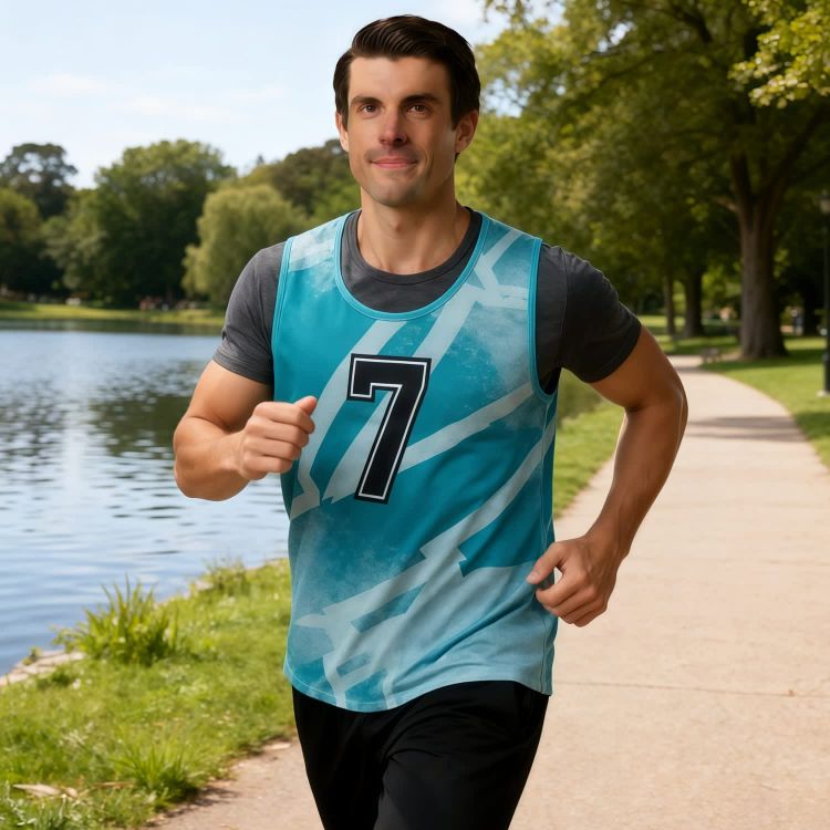 Picture of 100% Polyester Mesh Sublimated Training Bib