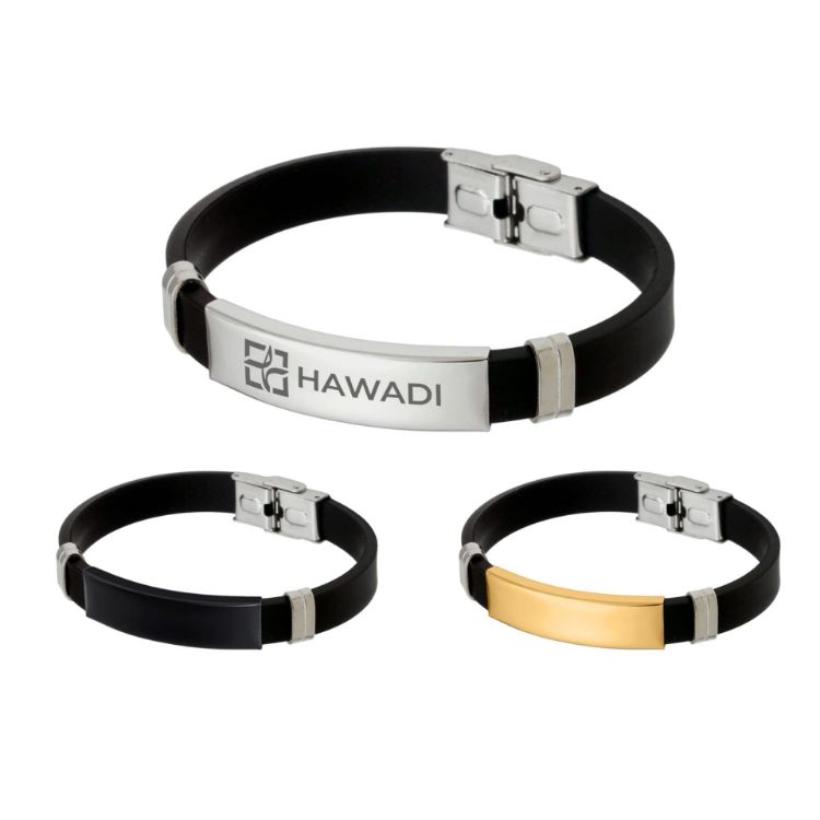 Picture of Metal Buckle Latch Bracelet
