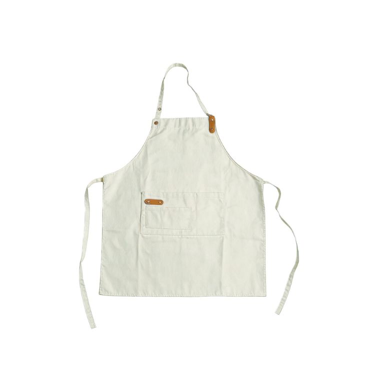 Picture of Poly-Cotton Canvas Full Bib Apron With Neck Strap