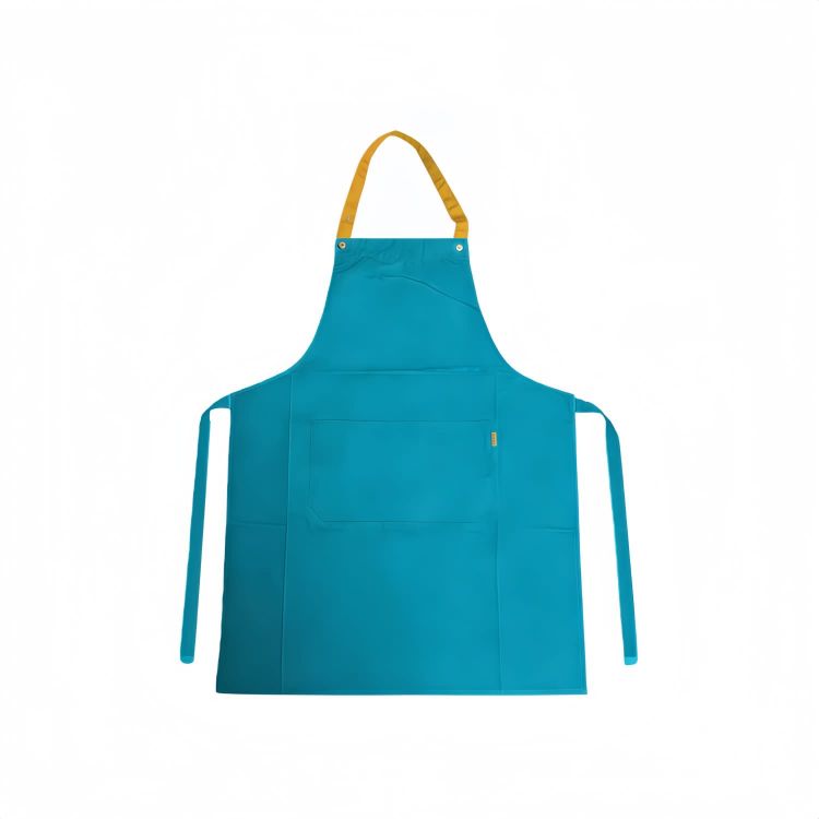 Picture of Poly-Cotton Canvas Full Bib Apron With Neck Strap