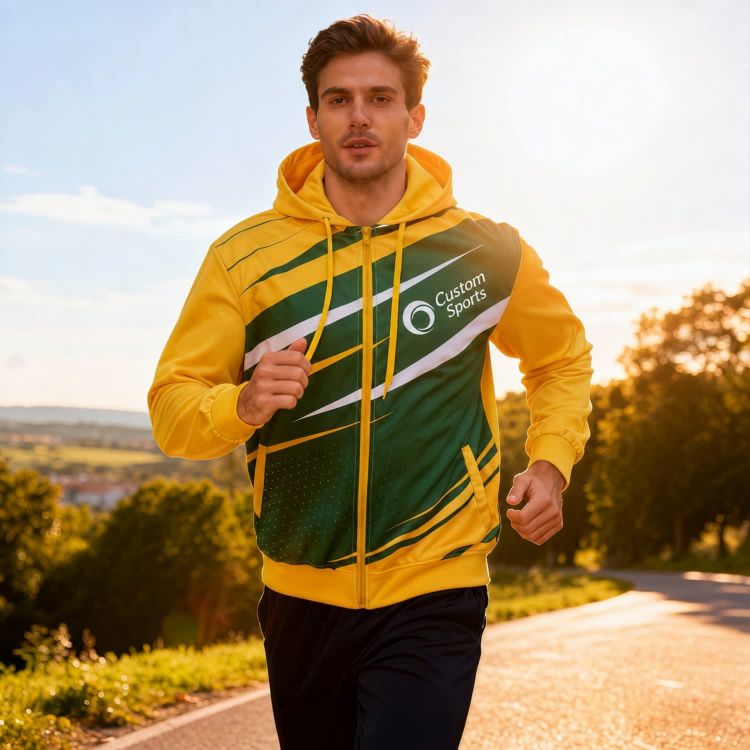 Picture of Men's Polyester Sublimated Training Track Jacket