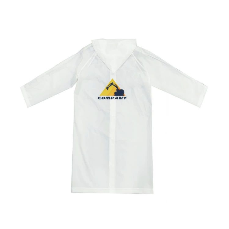 Picture of Reusable Adult EVA Digital Print Raincoat