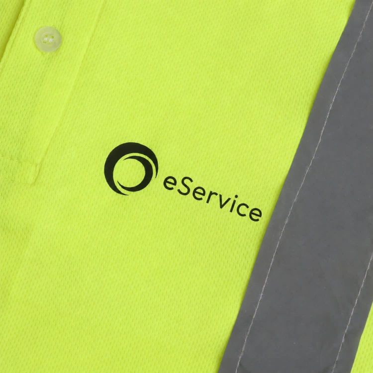Picture of Unisex Polyester Hi-Vis Reflective S/S Polo