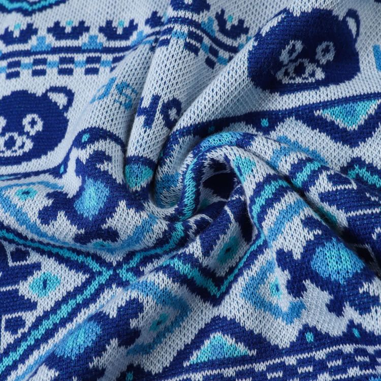 Picture of Unisex Acrylic Cotton Jacquard Sweater