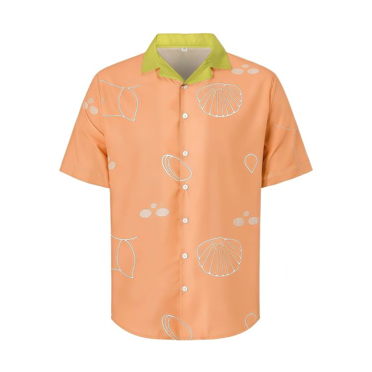 Picture of Men's Polyester Spandex Sublimated Cuban Collar Shirt
