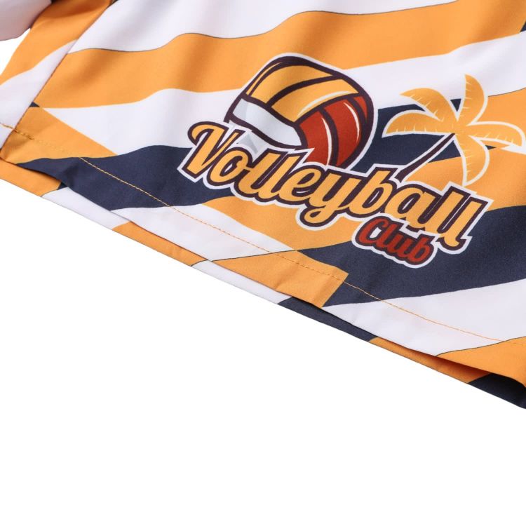 Picture of Women's Polyester Spandex Sublimated Board Shorts With Drawstring and Pocket