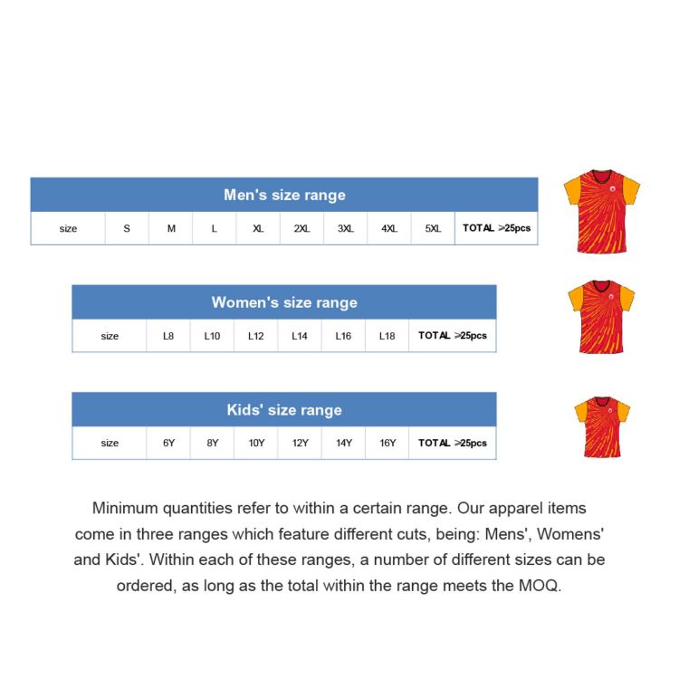Picture of 100% Polyester Sublimated Singlet