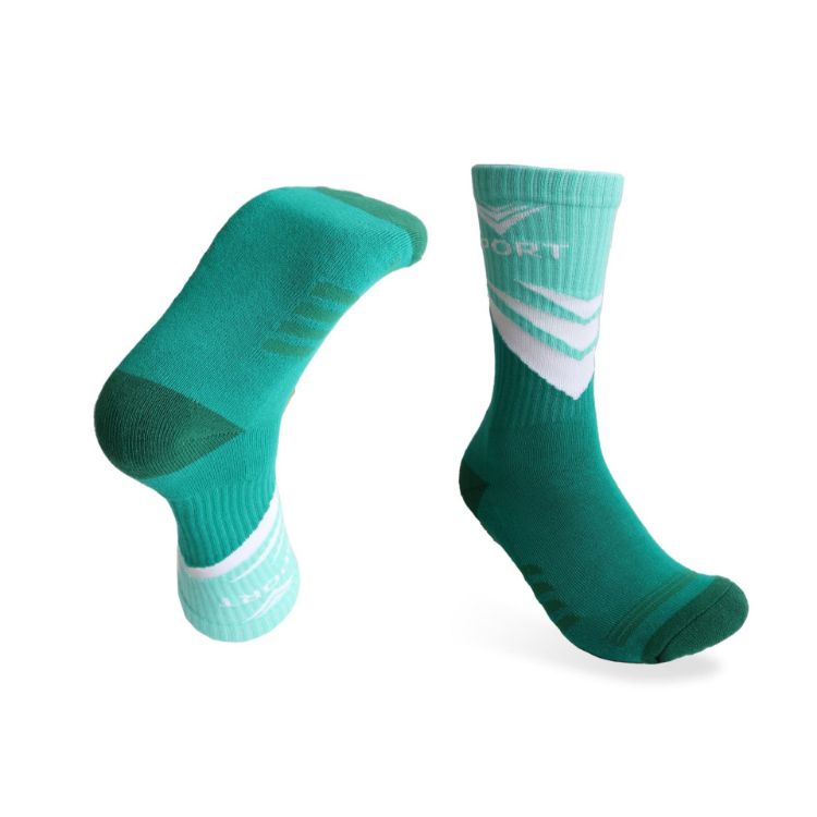 Picture of Crew Woven Sport Socks - With Towel Bottom