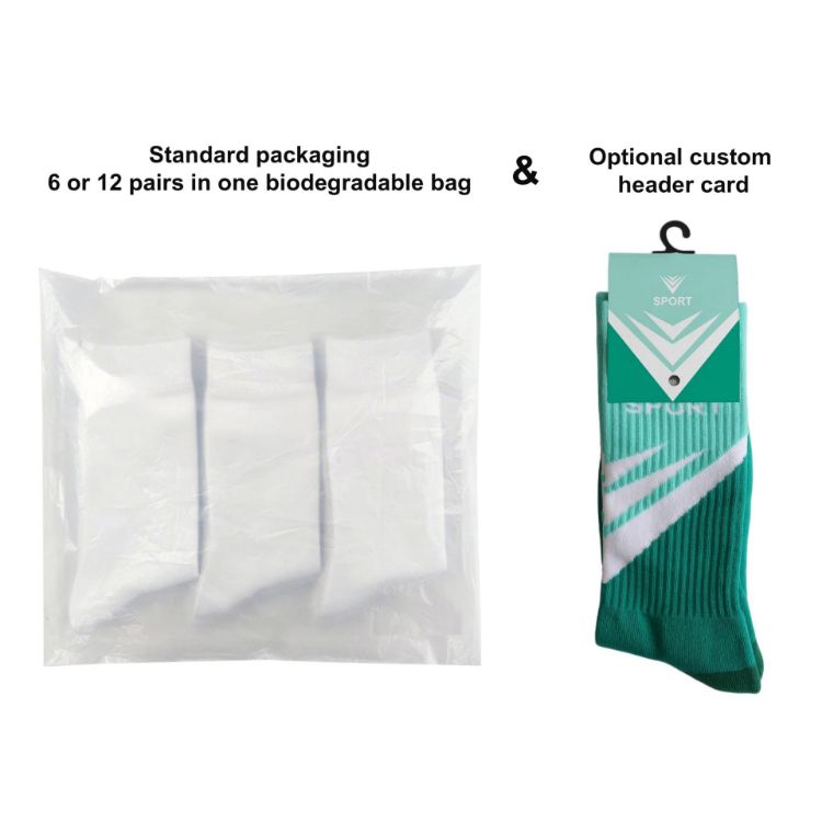 Picture of Crew Woven Sport Socks - With Towel Bottom