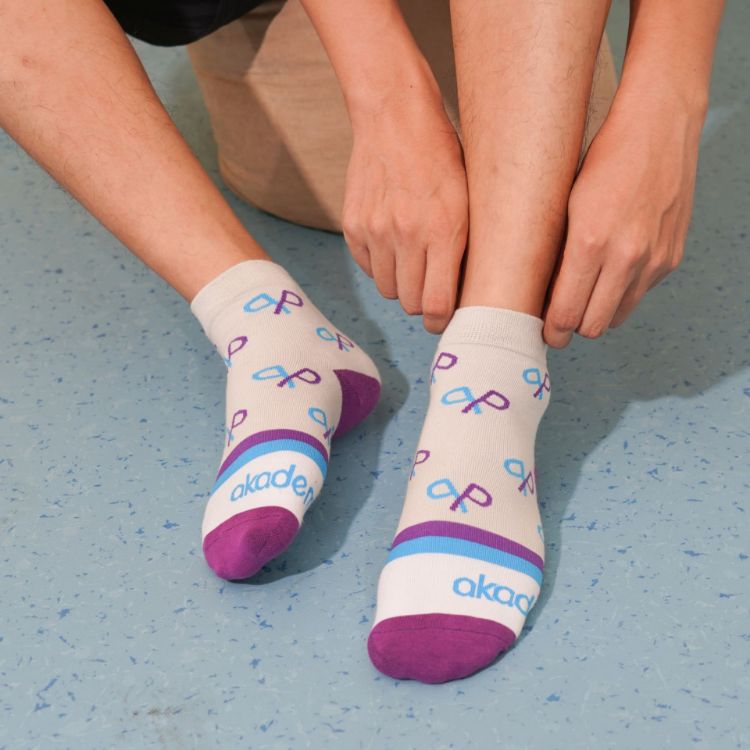 Picture of Ankle Custom Pattern Socks - With Towel Bottom
