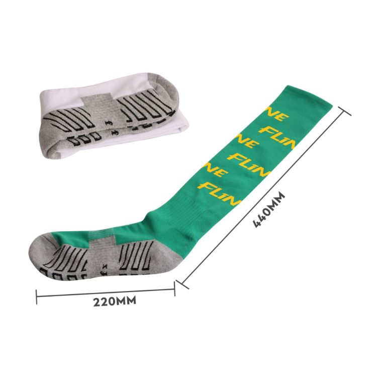 Picture of Knee High Custom Pattern Football Socks - With Towel Bottom