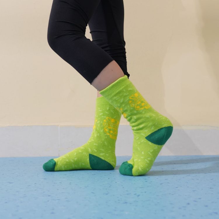 Picture of Crew Kids Custom Pattern Football Socks - With Towel Bottom
