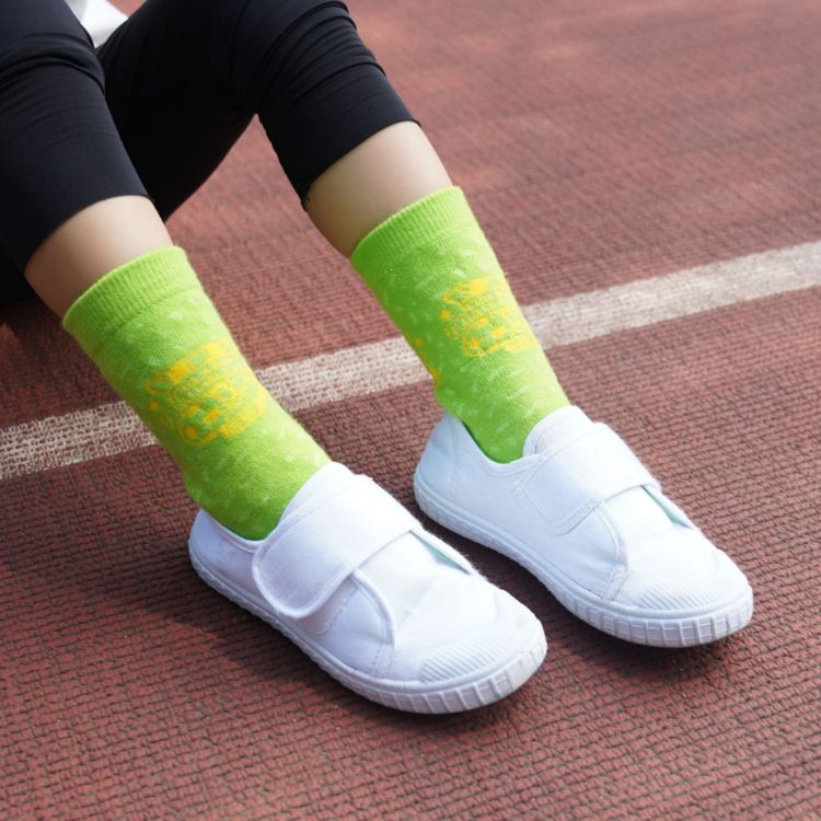 Picture of Crew Kids Custom Pattern Football Socks - With Towel Bottom