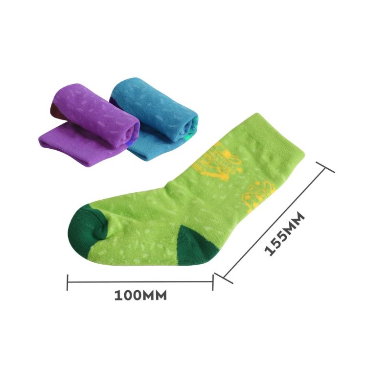 Picture of Crew Kids Custom Pattern Football Socks - With Towel Bottom