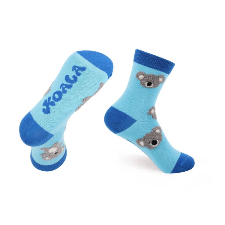 Picture of 3D Design Crew Kids Custom Pattern Woven Socks