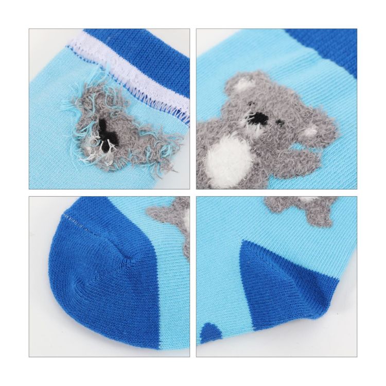 Picture of 3D Design Crew Kids Custom Pattern Woven Socks