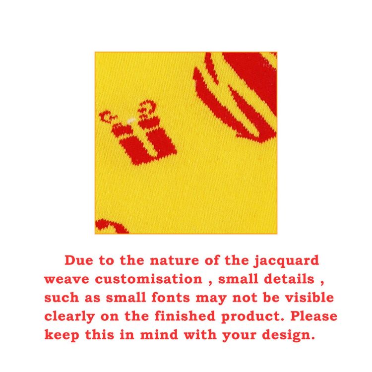 Picture of 3D Design Crew Kids Custom Pattern Woven Socks