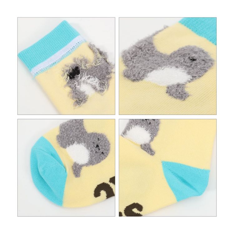 Picture of 3D Design Crew Custom Pattern Woven Socks