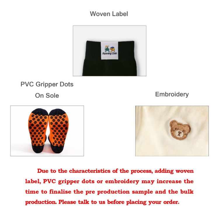 Picture of 3D Design Crew Custom Pattern Woven Socks