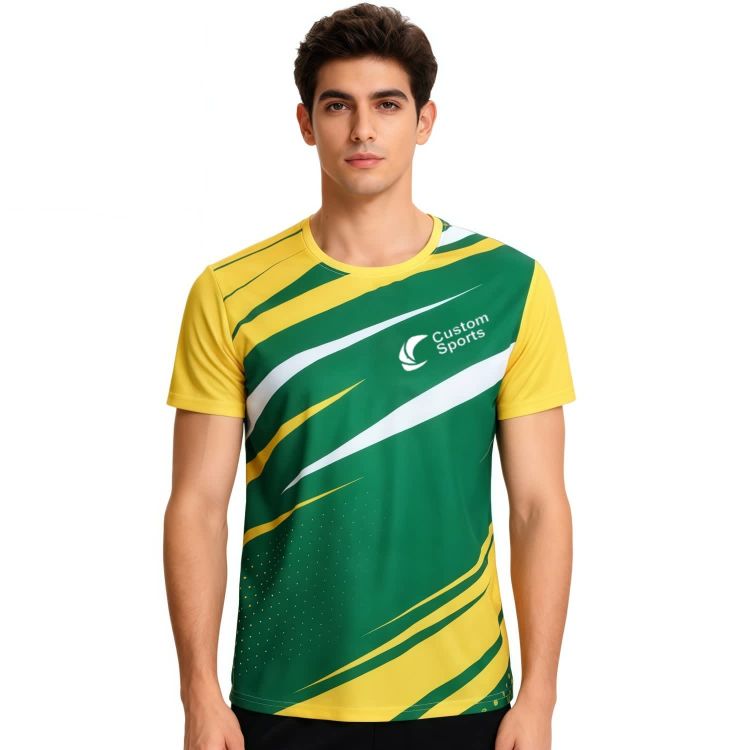 Picture of 100% Polyester Sublimated Sports Tee Shirt