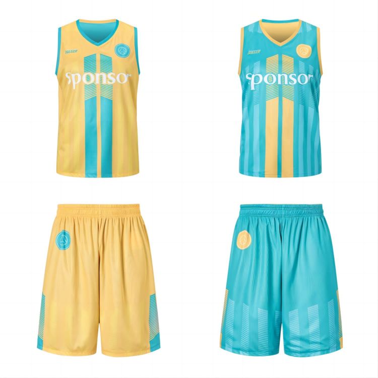 Picture of Unisex Adults 100% Polyester Sublimated Reversible Basketball Singlet