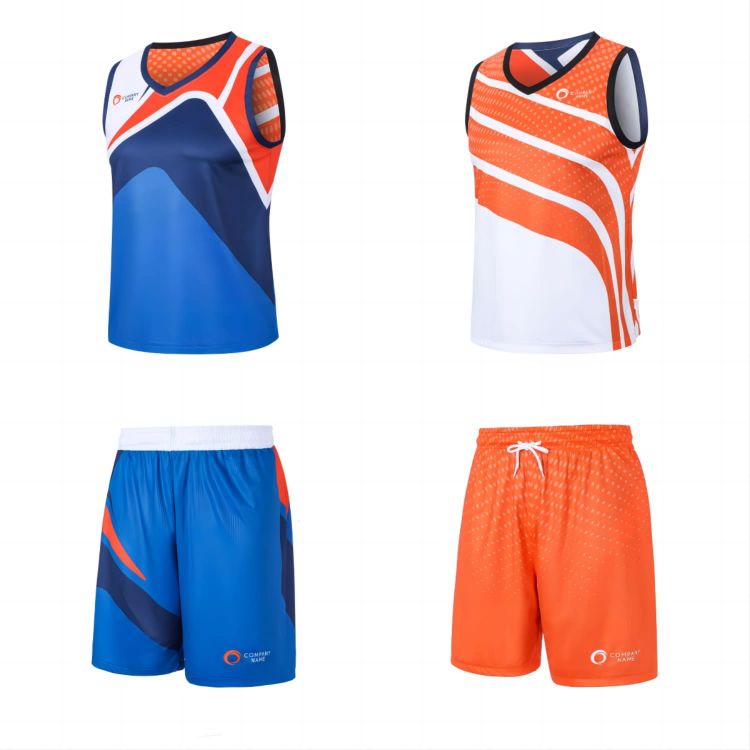 Picture of Unisex Adults 100% Polyester Sublimated Reversible Basketball Singlet