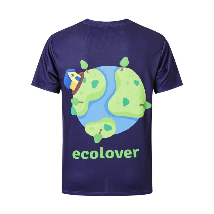 Picture of Unisex Adults RPET Sublimated V-collar Tee Shirt