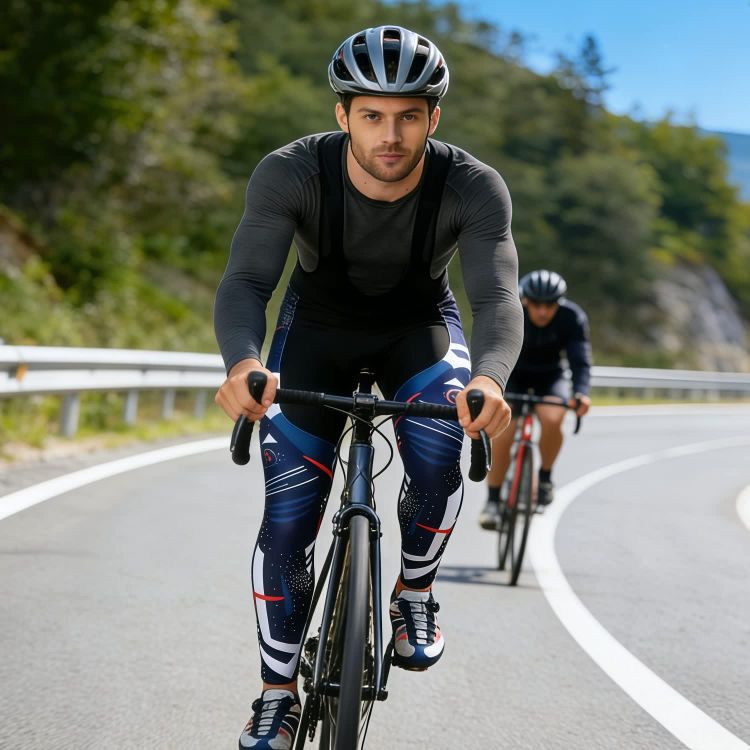 Picture of Men's Sublimated Cycling Bib Tights