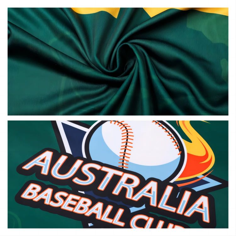 Picture of Men's 100% Polyester Sublimated 2-Button Baseball Jersey