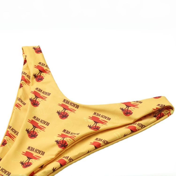 Picture of Women's Polyester Spandex Sublimated Bikini bottom