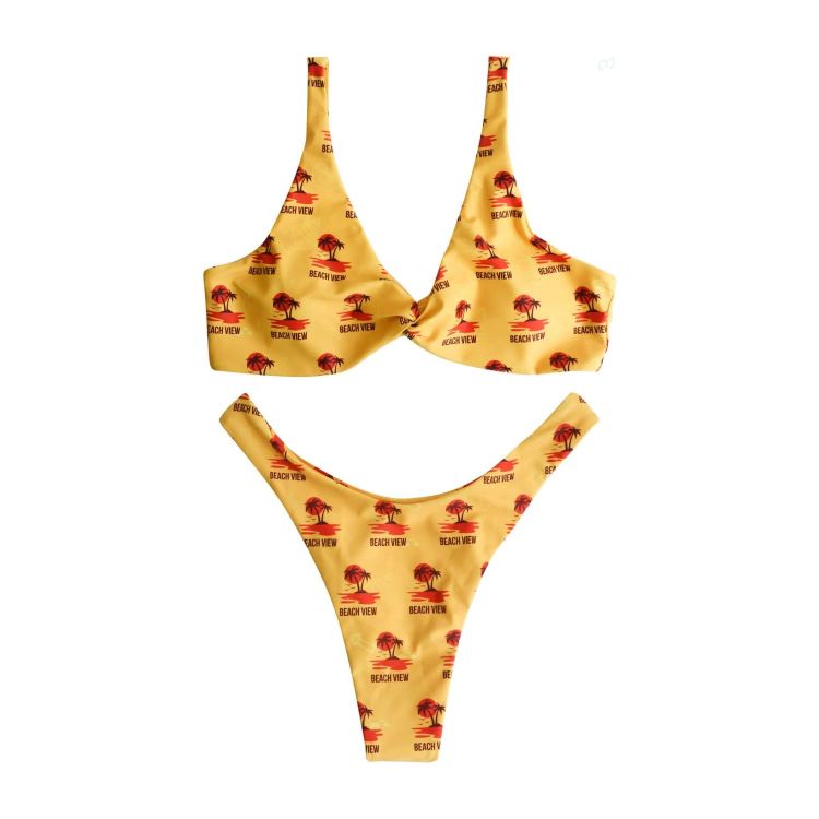 Picture of Women's Polyester Spandex Sublimated Bikini top