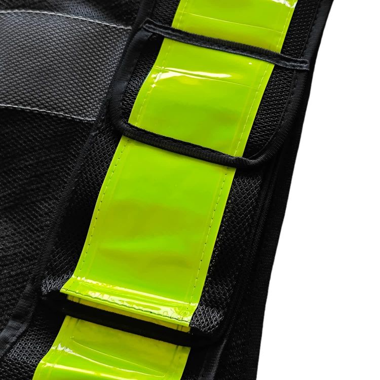 Picture of V-Shape Hi-Vis Reflective Adjustable Safety Vest With Pocket