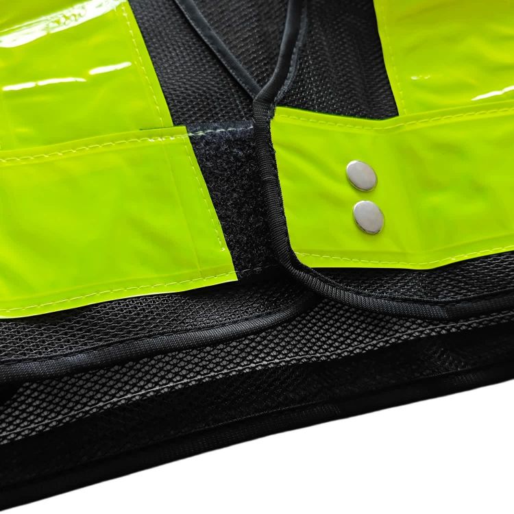 Picture of V-Shape Hi-Vis Reflective Adjustable Safety Vest With Pocket