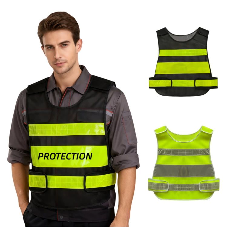 Picture of Gourd Shape Hi-Vis Reflective Adjustable Safety Vest