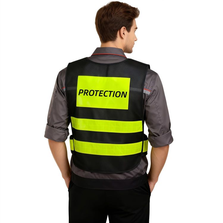 Picture of Gourd Shape Hi-Vis Reflective Adjustable Safety Vest