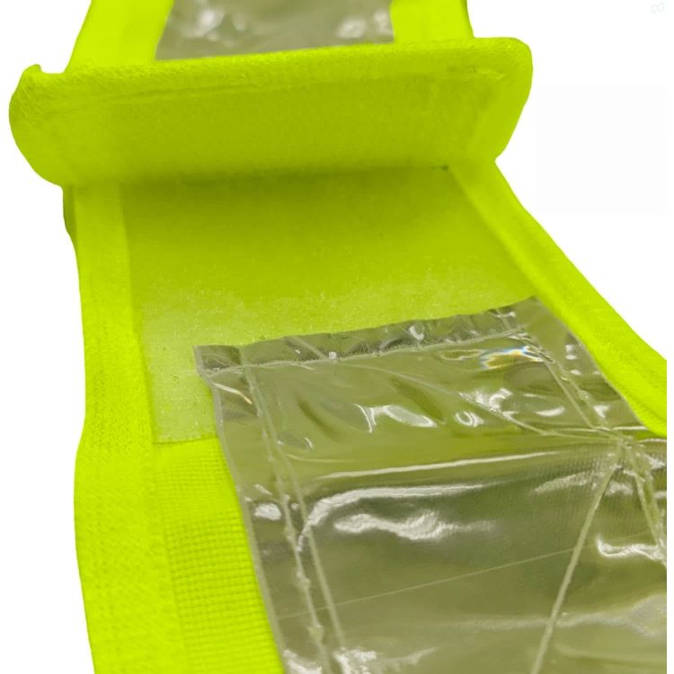 Picture of V-Shape Hi-Vis Reflective Adjustable Safety Vest