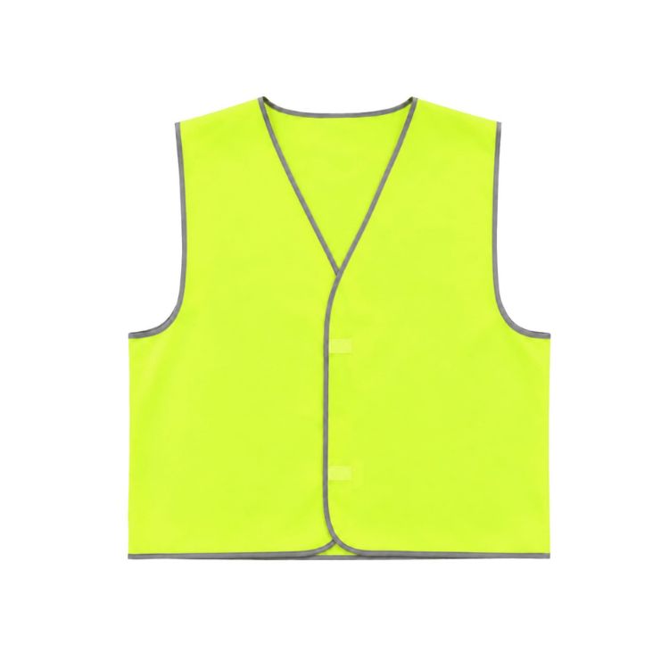 Picture of Hi-Vis Reflective Trim Velcro Placket Safety Vest