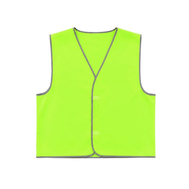 Picture of Hi-Vis Reflective Trim Velcro Placket Safety Vest