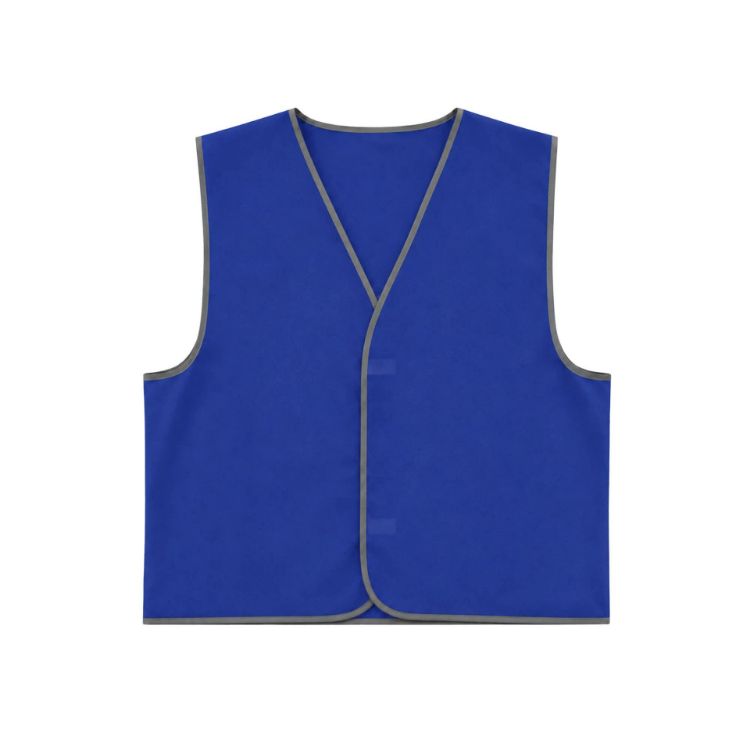 Picture of Hi-Vis Reflective Trim Velcro Placket Safety Vest
