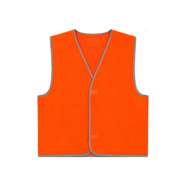 Picture of Hi-Vis Reflective Trim Velcro Placket Safety Vest